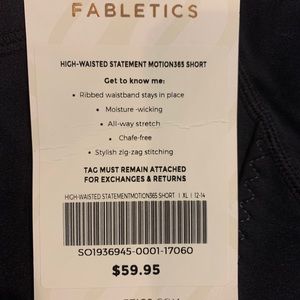 Fabletics workout shorts